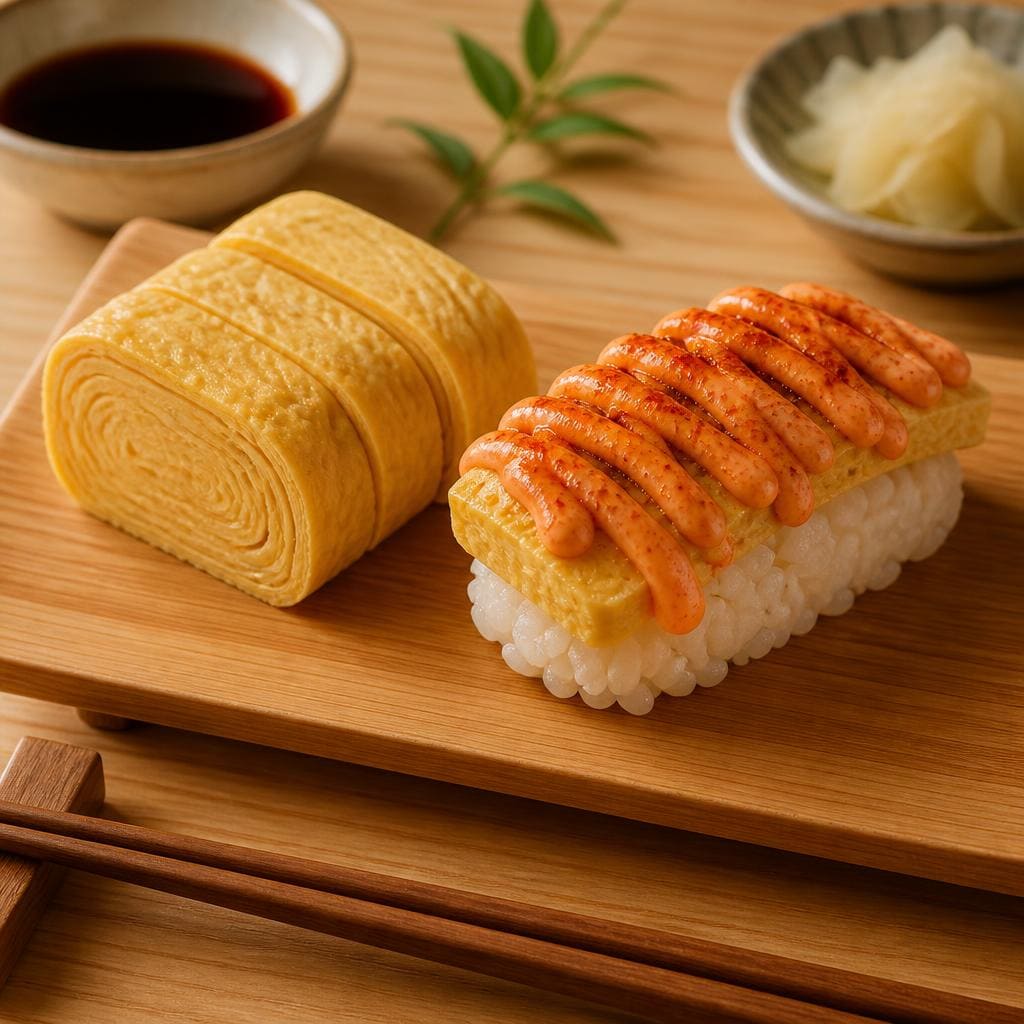 Spicy Tamago Sushi